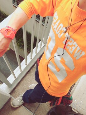 「CAT'S PAW（キャッツポウ）のアイテム」を使った、Ryoskさん（メンズ・168cm）の夏コーディネート