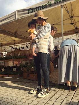 鳳山えりさん（レディース・165cm）の秋コーディネート