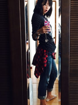 「アイテム（フレグランス）」を使った、Y.さん（レディース・167cm・10代）の秋コーディネート