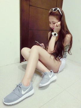 「g shock」｜丸丸さん（レディース・170cm）の春コーディネート
