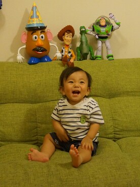 minatoさん（キッズ・80cm）の夏コーディネート