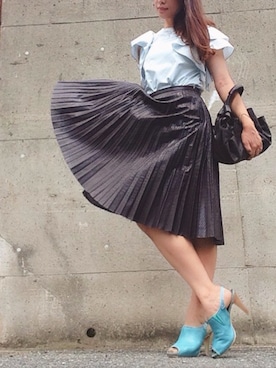 miyacoさん（レディース・163cm）の夏コーディネート