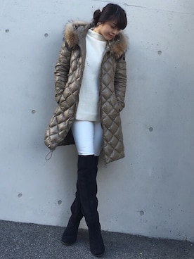 miyacoさん（レディース・163cm）の冬コーディネート