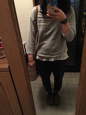 「kanmi（カンミ）のアイテム」を使った、さっささん（レディース・162cm）の秋コーディネート