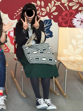 「chambre de charme（シャンブルドゥシャーム）のアイテム（その他トップス）」を使った、さっささん（レディース・162cm）の秋コーディネート