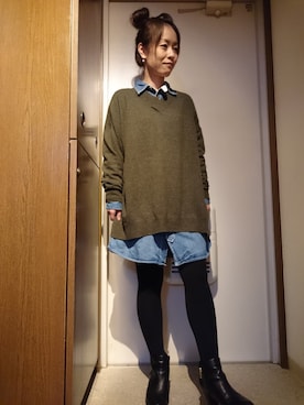 えりつぃんさん（レディース・151cm）の秋コーディネート