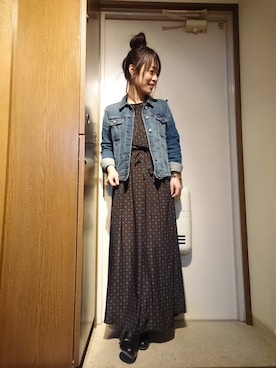 えりつぃんさん（レディース・151cm）の冬コーディネート