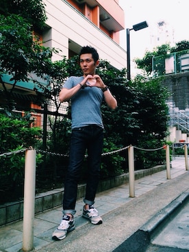 三浦洋揮さん（メンズ・175cm）の夏コーディネート