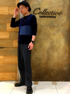 「ユニオンステーション」｜「アイテム（ブーツ）」を使った、FUMIさん（メンズ・170cm）の夏コーディネート