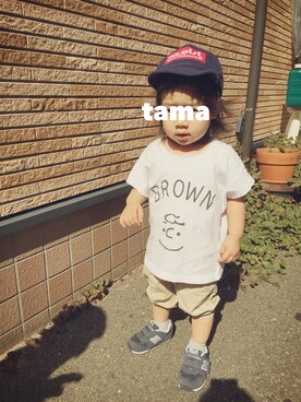 tamaaaak¡さん（キッズ・80cm）の秋コーディネート