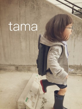 tamaaaak¡さん（キッズ・80cm）の春コーディネート