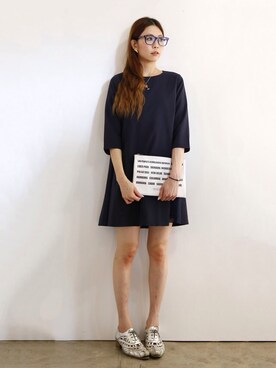 「Praise（プレイズ）のアイテム」を使った、Sachiko Moriutiさん（レディース・168cm）の春コーディネート