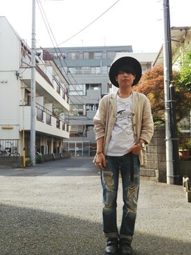 ナカザワさん（メンズ・168cm）の春コーディネート