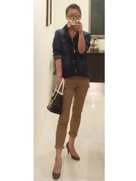 カーゴパンツ ブラウン系 を使った スキニー の人気ファッションコーディネート Wear