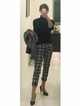 「ピコタン」｜MASAYOさん（レディース・165cm）の秋コーディネート