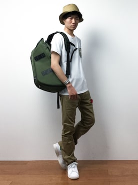 「BRTH BREATH（ ブレス）のアイテム」を使った、武井一輝さん（メンズ・172cm）の春コーディネート