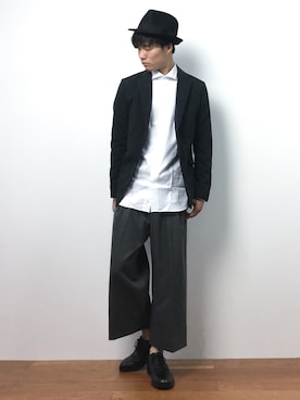 武井一輝さん（メンズ・172cm）の春コーディネート