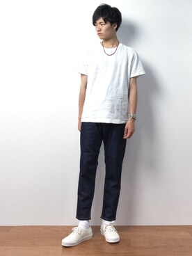 武井一輝さん(メンズ・172cm)の春コーディネート