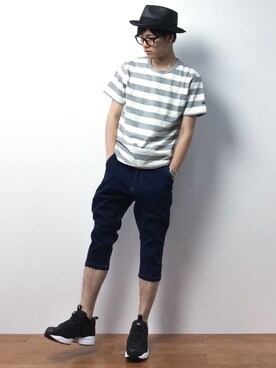 武井一輝さん（メンズ・172cm）の春コーディネート