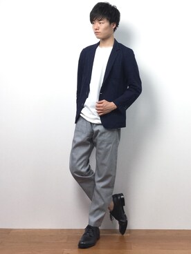 武井一輝さん（メンズ・172cm）の夏コーディネート