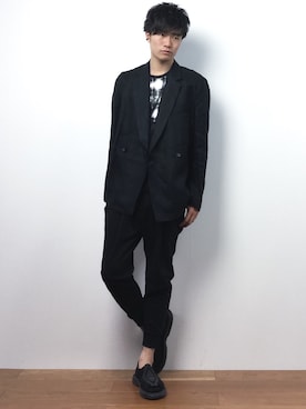 武井一輝さん（メンズ・172cm）の夏コーディネート