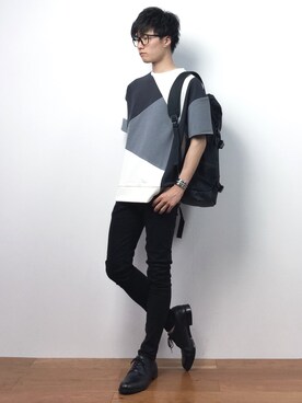 武井一輝さん（メンズ・172cm）の夏コーディネート