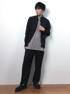 武井一輝さん(メンズ・172cm)の夏コーディネート