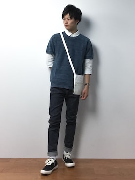 武井一輝さん（メンズ・172cm）の夏コーディネート