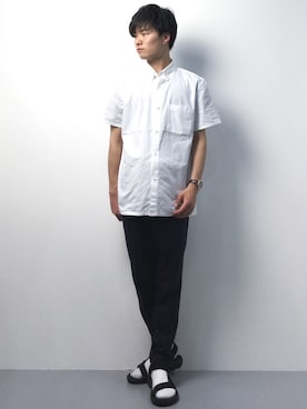 武井一輝さん（メンズ・172cm）の夏コーディネート