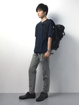 武井一輝さん（メンズ・172cm）の夏コーディネート