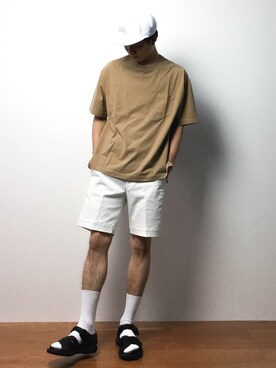 武井一輝さん（メンズ・172cm）の夏コーディネート