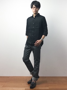 武井一輝さん(メンズ・172cm)の夏コーディネート