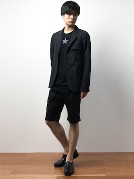 武井一輝さん（メンズ・172cm）の夏コーディネート