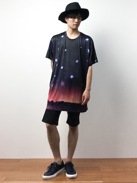 武井一輝さん（メンズ・172cm）の夏コーディネート