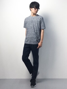 武井一輝さん(メンズ・172cm)の夏コーディネート