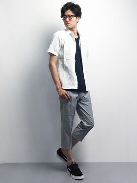 武井一輝さん（メンズ・172cm）の夏コーディネート