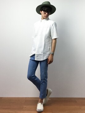 武井一輝さん（メンズ・172cm）の夏コーディネート