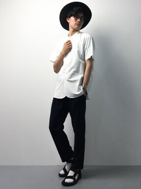 武井一輝さん（メンズ・172cm）の夏コーディネート