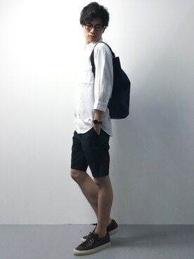 武井一輝さん（メンズ・172cm）の夏コーディネート