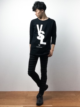 武井一輝さん（メンズ・172cm）の夏コーディネート