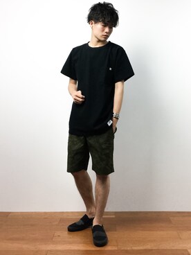 武井一輝さん（メンズ・172cm）の夏コーディネート