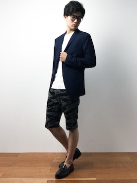 武井一輝さん（メンズ・172cm）の夏コーディネート