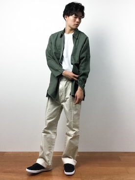 武井一輝さん(メンズ・172cm)の夏コーディネート