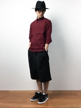 武井一輝さん(メンズ・172cm)の夏コーディネート