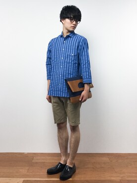 武井一輝さん（メンズ・172cm）の夏コーディネート