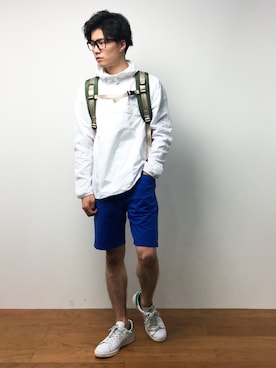 武井一輝さん（メンズ・172cm）の夏コーディネート