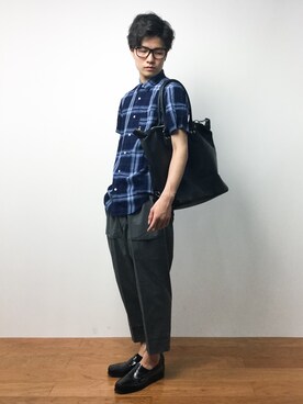 武井一輝さん(メンズ・172cm)の夏コーディネート