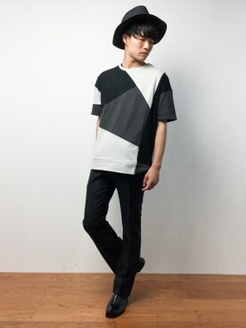 武井一輝さん（メンズ・172cm）の夏コーディネート