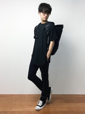 「モダール」｜武井一輝さん（メンズ・172cm）の夏コーディネート