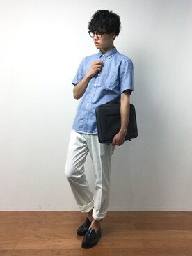 武井一輝さん（メンズ・172cm）の夏コーディネート